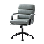 Sedia Joseph Modern Task in similpelle con blocco dell'inclinazione e inclinazione centrale di HULALA HOME