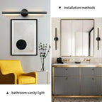 Applique da parete moderne KAYLA, luci da parete in ottone, applique da parete per bagno e soggiorno, illuminazione da parete per interni - N/D