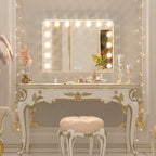 Specchio da trucco LED Keonjinn Hollywood con 15/18 luci LED