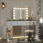 Specchio da trucco LED Keonjinn Hollywood con 15/18 luci LED