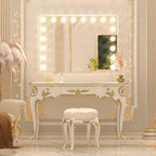 Specchio da trucco LED Keonjinn Hollywood con 15/18 luci LED
