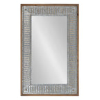 Specchio da parete in legno e metallo Kate e Laurel Deely