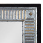 Specchio da parete in legno e metallo Kate e Laurel Deely