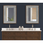 Specchio da parete in legno e metallo Kate e Laurel Deely