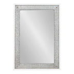 Specchio da parete in legno e metallo Kate e Laurel Deely