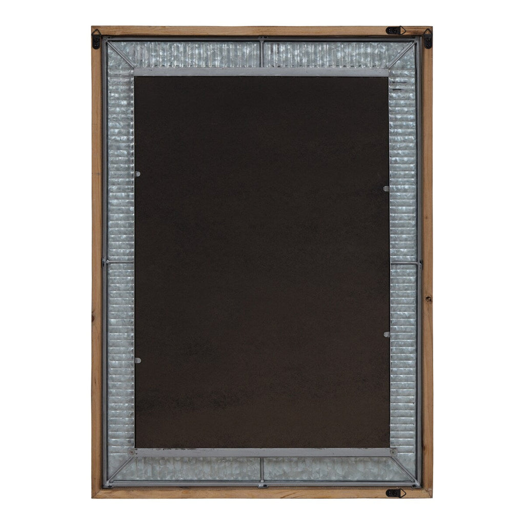 Specchio da parete in legno e metallo Kate e Laurel Deely