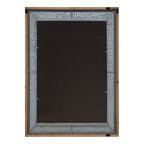 Specchio da parete in legno e metallo Kate e Laurel Deely