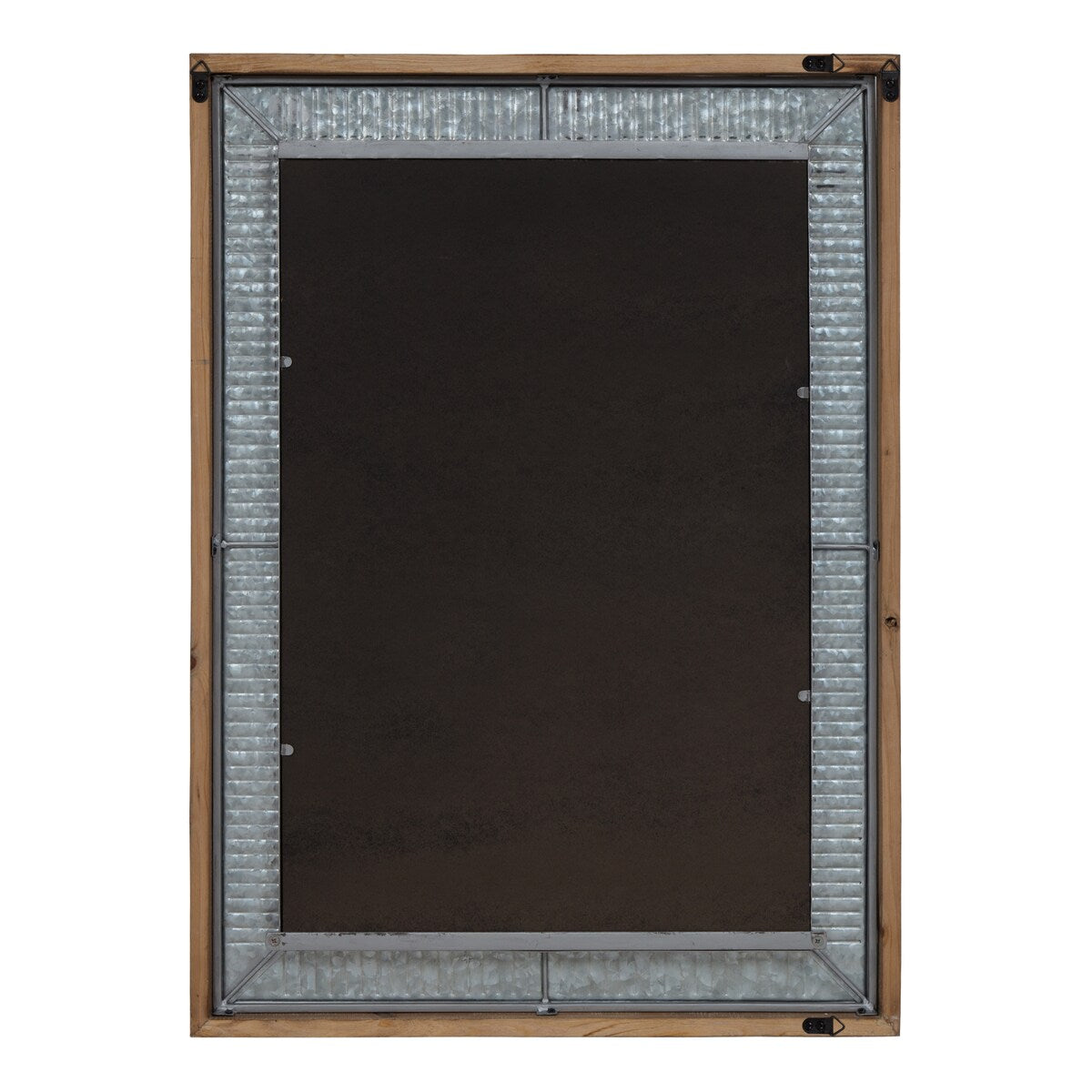 Specchio da parete in legno e metallo Kate e Laurel Deely