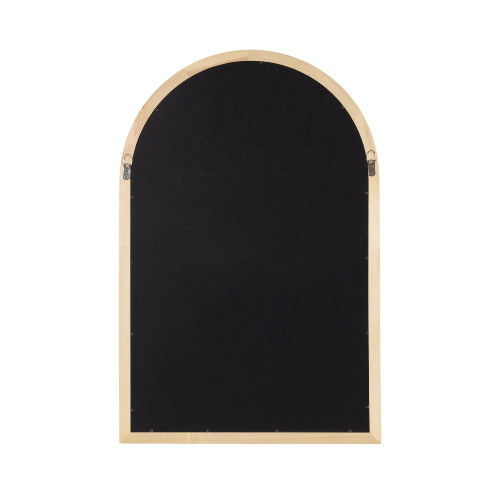 Specchio da parete in legno ad arco di Kate e Laurel Hatherleigh