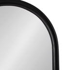 Specchio da parete in legno ad arco di Kate e Laurel Hatherleigh