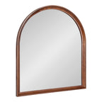 Specchio da parete in legno ad arco di Kate e Laurel Hatherleigh
