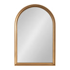 Specchio da parete in legno ad arco di Kate e Laurel Hatherleigh