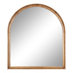 Specchio da parete in legno ad arco di Kate e Laurel Hatherleigh