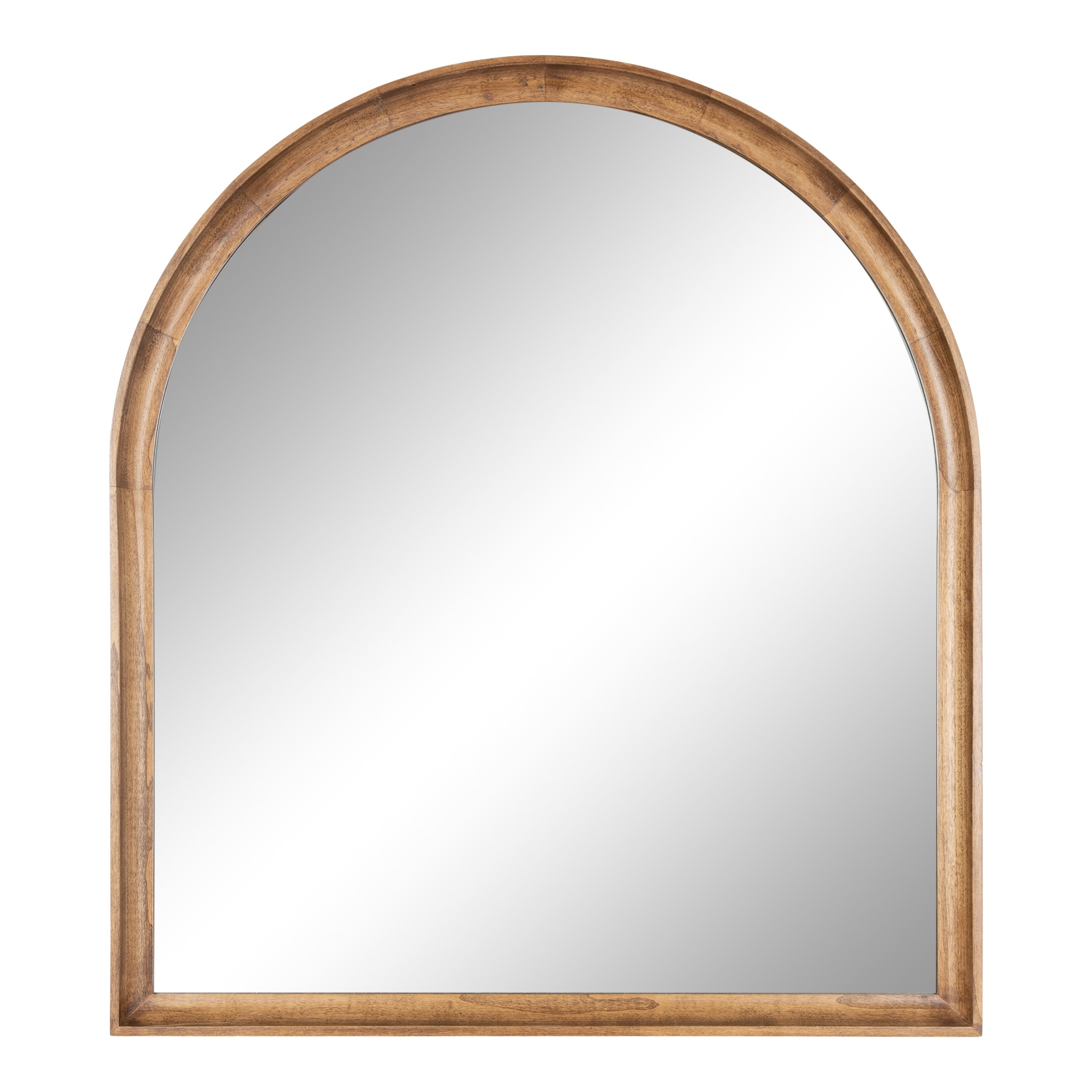 Specchio da parete in legno ad arco di Kate e Laurel Hatherleigh