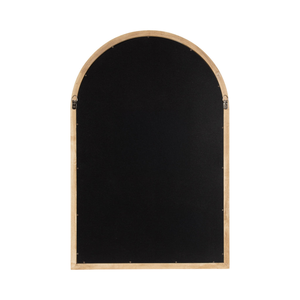 Specchio da parete in legno ad arco di Kate e Laurel Hatherleigh
