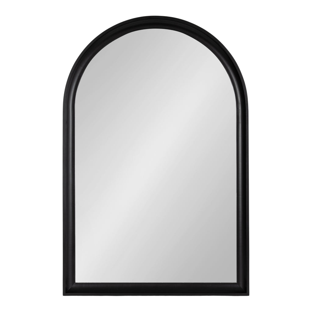 Specchio da parete in legno ad arco di Kate e Laurel Hatherleigh