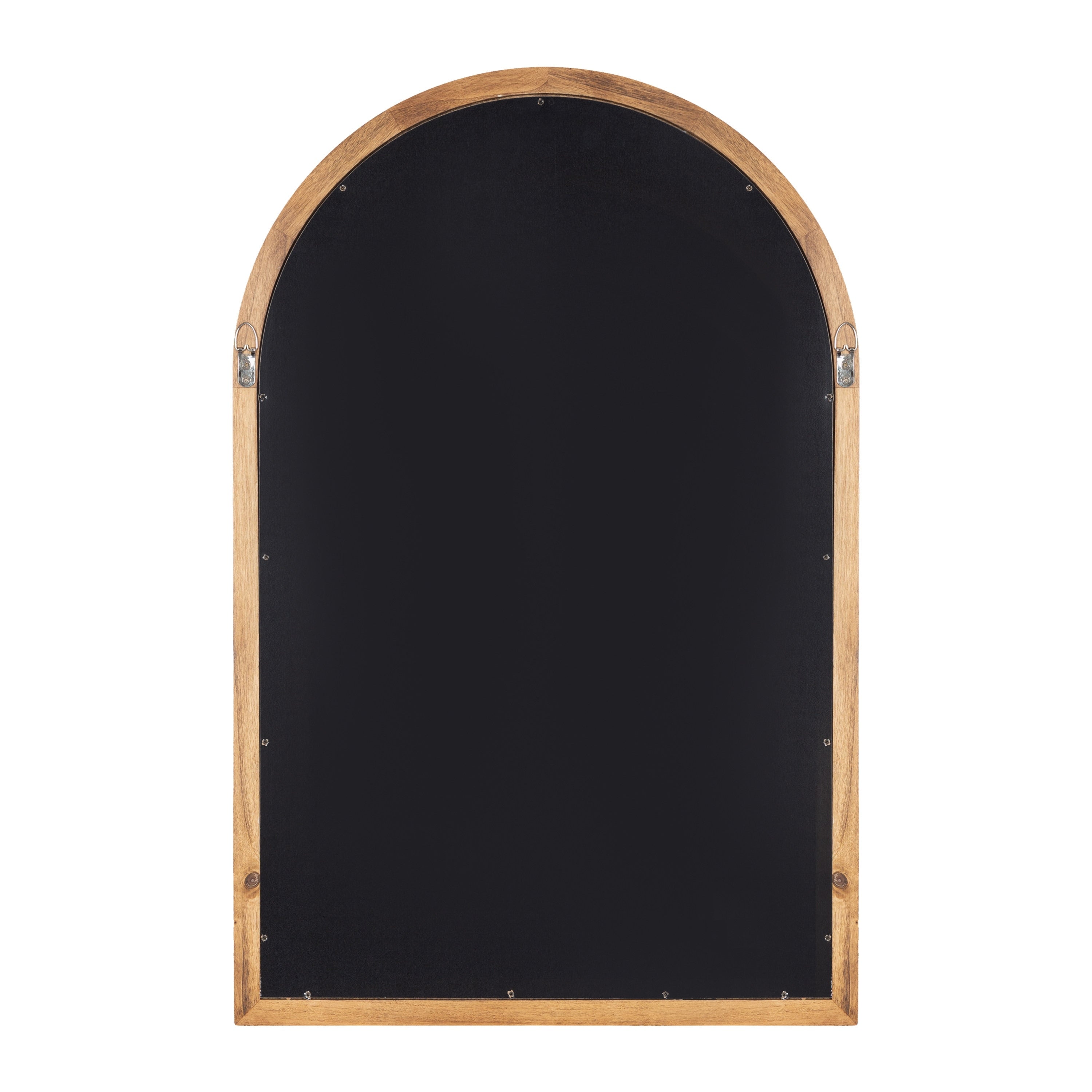 Specchio da parete in legno ad arco di Kate e Laurel Hatherleigh