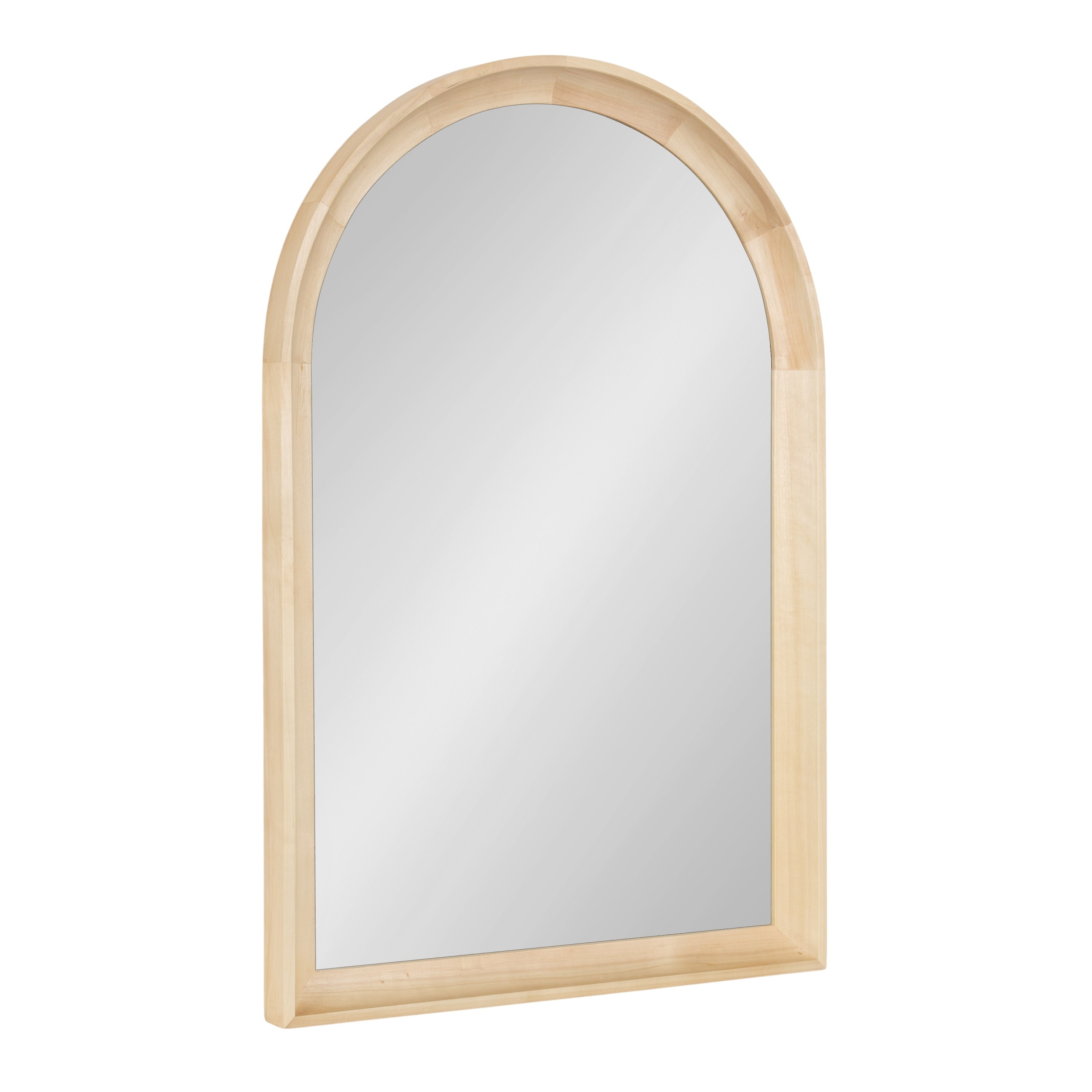 Specchio da parete in legno ad arco di Kate e Laurel Hatherleigh