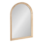 Specchio da parete in legno ad arco di Kate e Laurel Hatherleigh