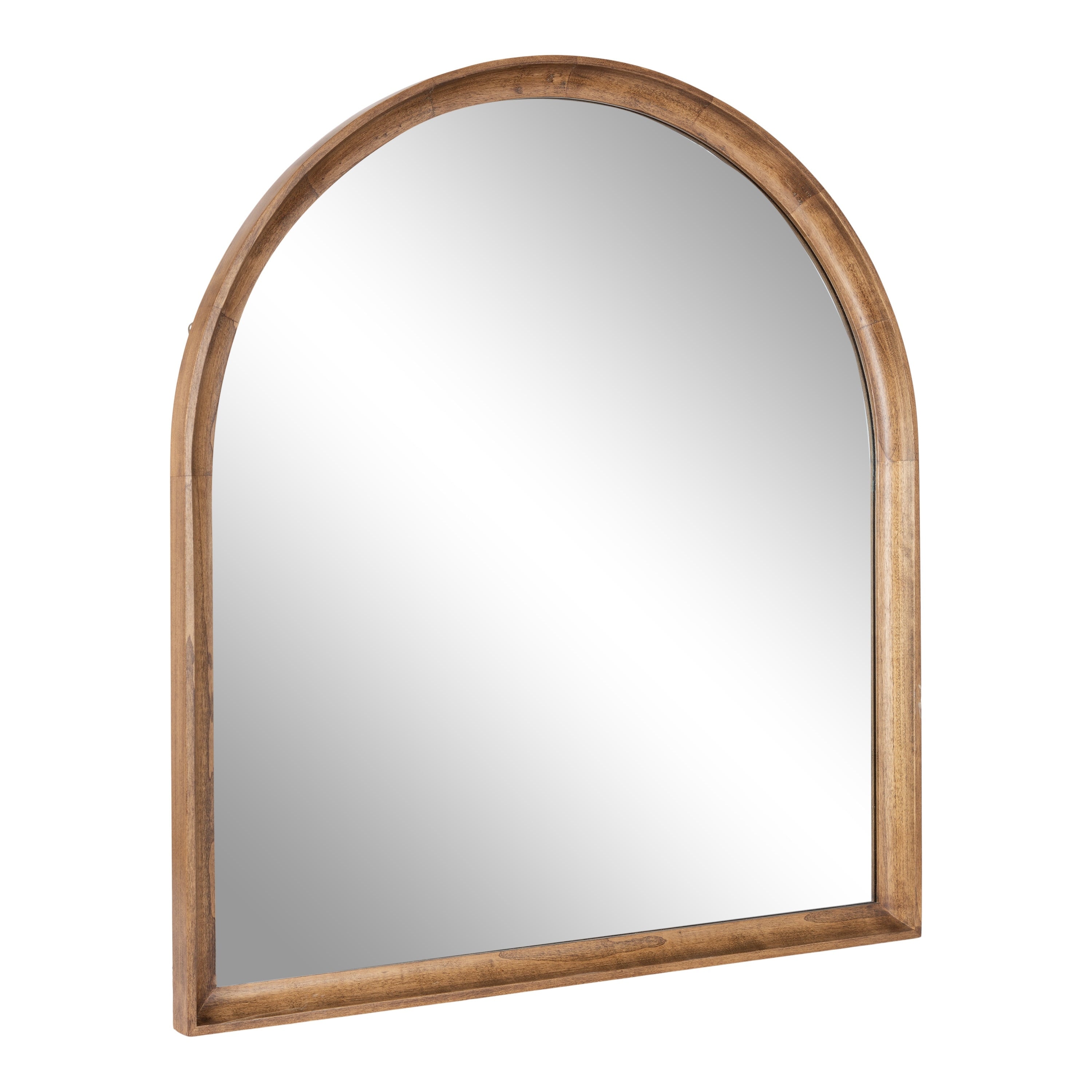 Specchio da parete in legno ad arco di Kate e Laurel Hatherleigh