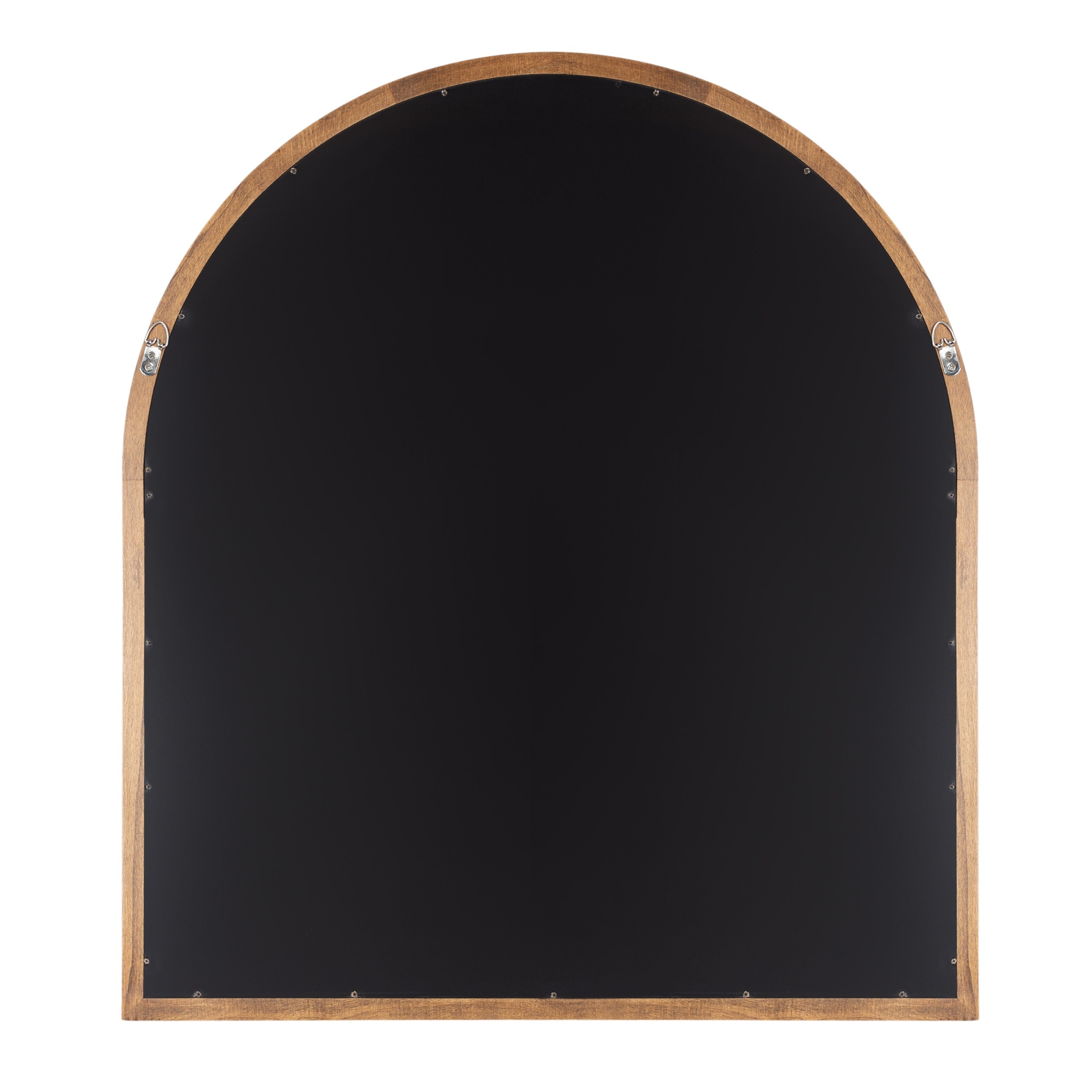 Specchio da parete in legno ad arco di Kate e Laurel Hatherleigh