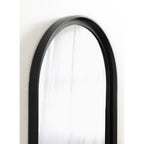 Specchio da parete in legno ad arco di Kate e Laurel Hatherleigh