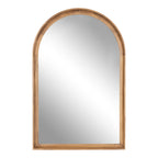 Specchio da parete in legno ad arco di Kate e Laurel Hatherleigh