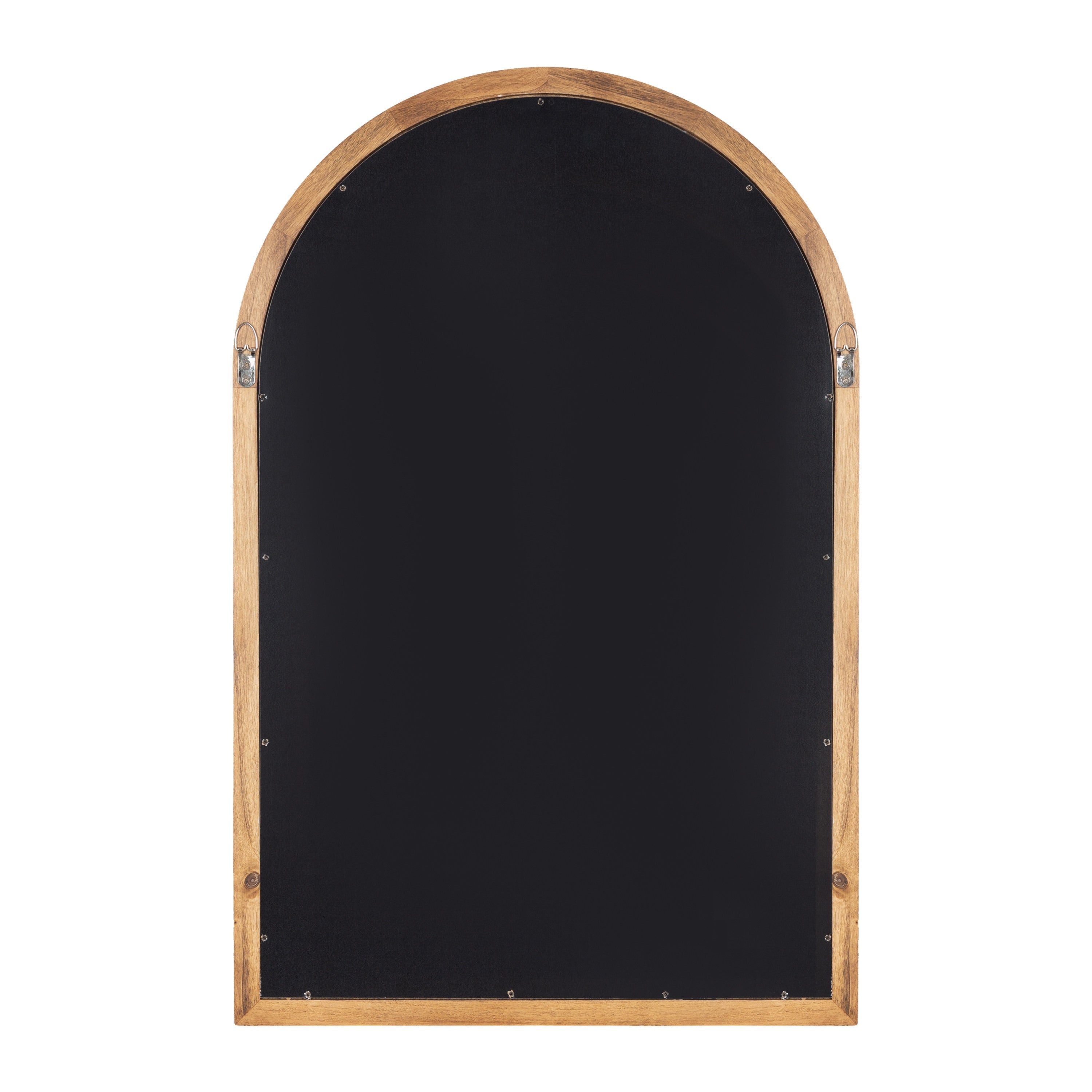Specchio da parete in legno ad arco di Kate e Laurel Hatherleigh