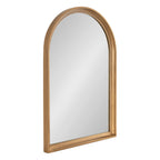 Specchio da parete in legno ad arco di Kate e Laurel Hatherleigh