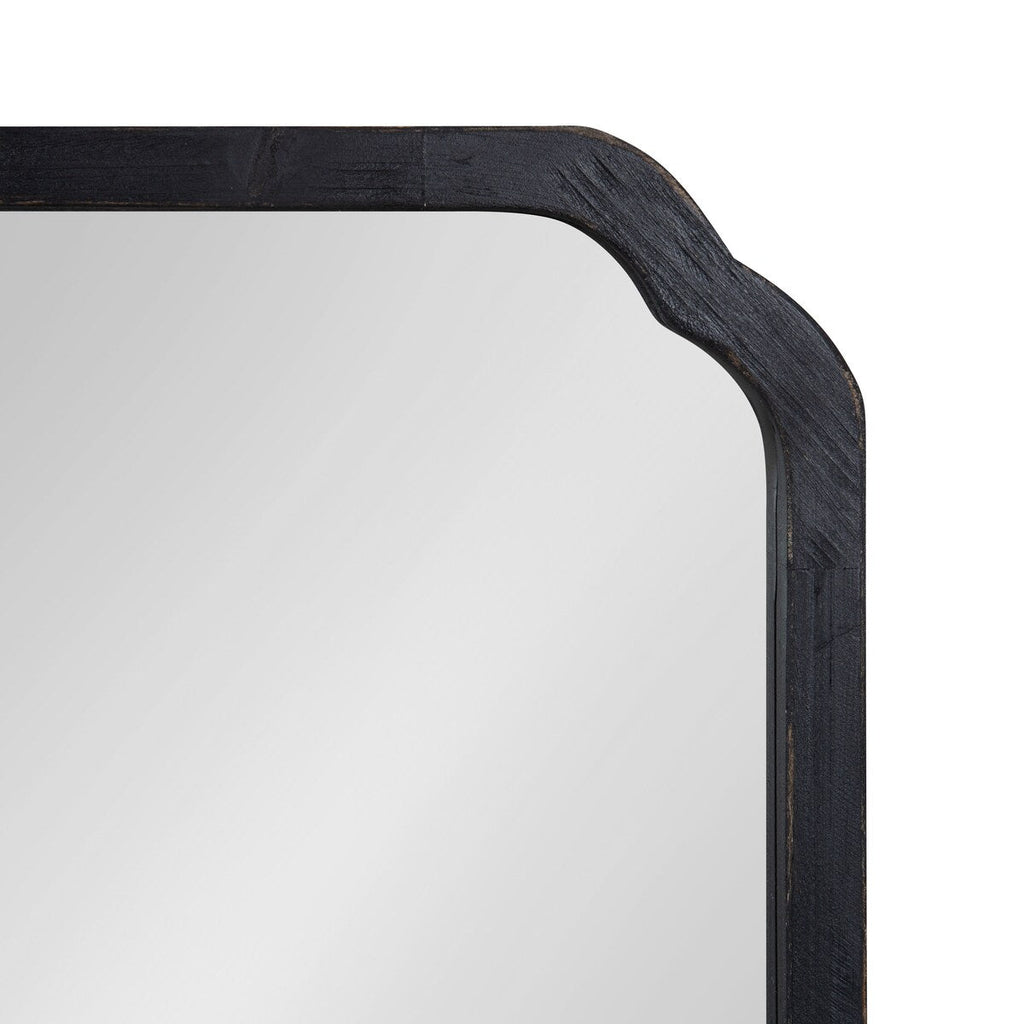 Specchio da parete quadrato in legno di Kate e Laurel Marston