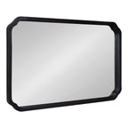 Specchio da parete quadrato in legno di Kate e Laurel Marston