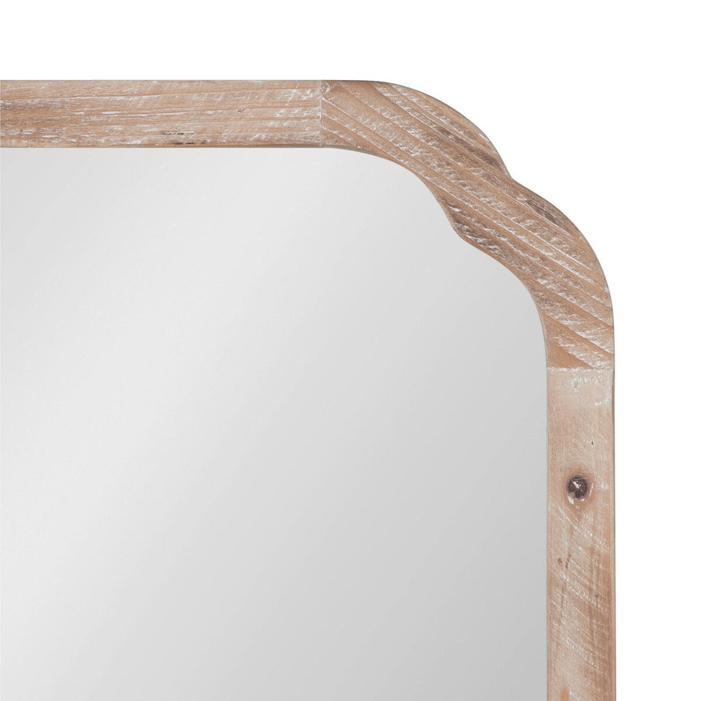 Specchio da parete quadrato in legno di Kate e Laurel Marston