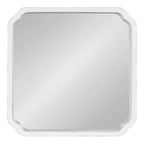 Specchio da parete quadrato in legno di Kate e Laurel Marston