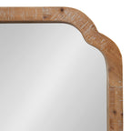 Specchio da parete quadrato in legno di Kate e Laurel Marston