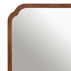 Specchio da parete quadrato in legno di Kate e Laurel Marston