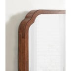 Specchio da parete quadrato in legno di Kate e Laurel Marston