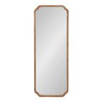 Specchio da parete quadrato in legno di Kate e Laurel Marston