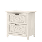 Mobiletto laterale per archivio a 2 cassetti Key West di Bush Furniture