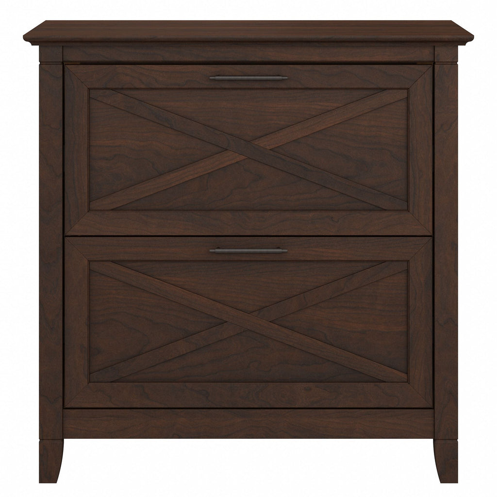 Mobiletto laterale per archivio a 2 cassetti Key West di Bush Furniture