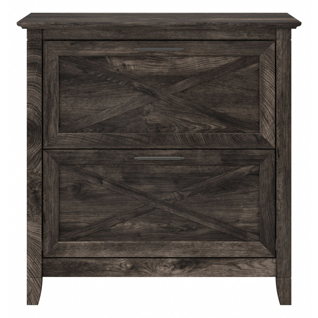 Mobiletto laterale per archivio a 2 cassetti Key West di Bush Furniture