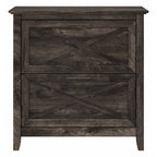 Mobiletto laterale per archivio a 2 cassetti Key West di Bush Furniture
