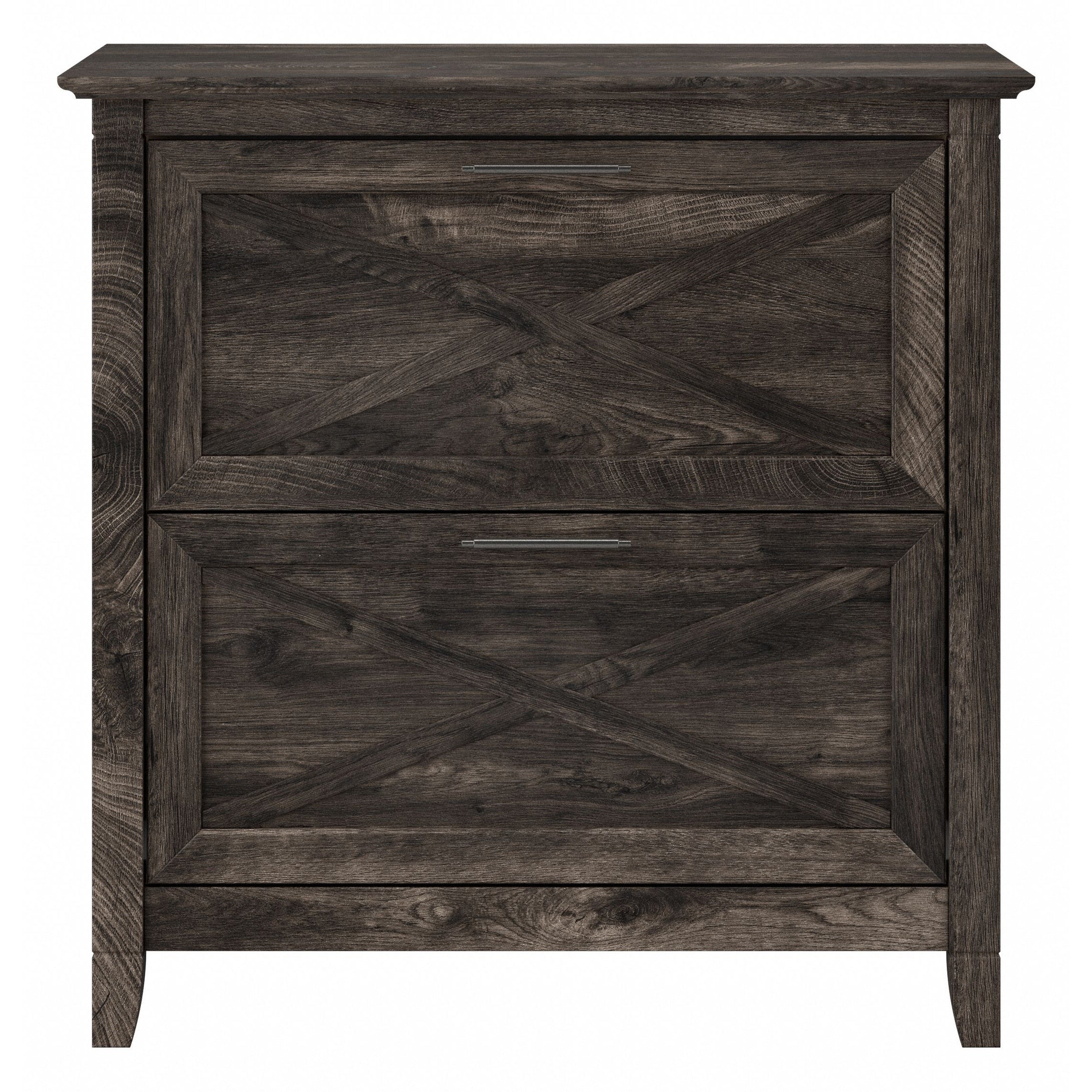 Mobiletto laterale per archivio a 2 cassetti Key West di Bush Furniture
