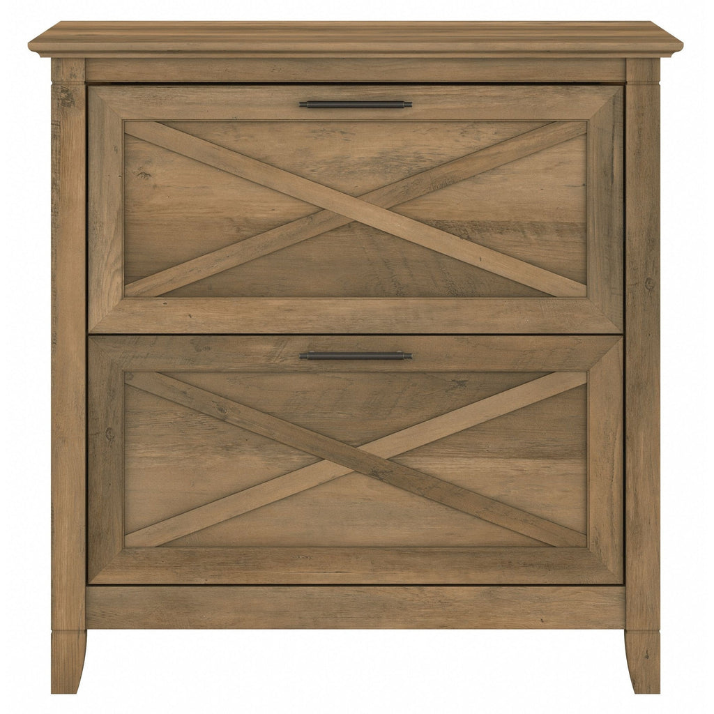 Mobiletto laterale per archivio a 2 cassetti Key West di Bush Furniture