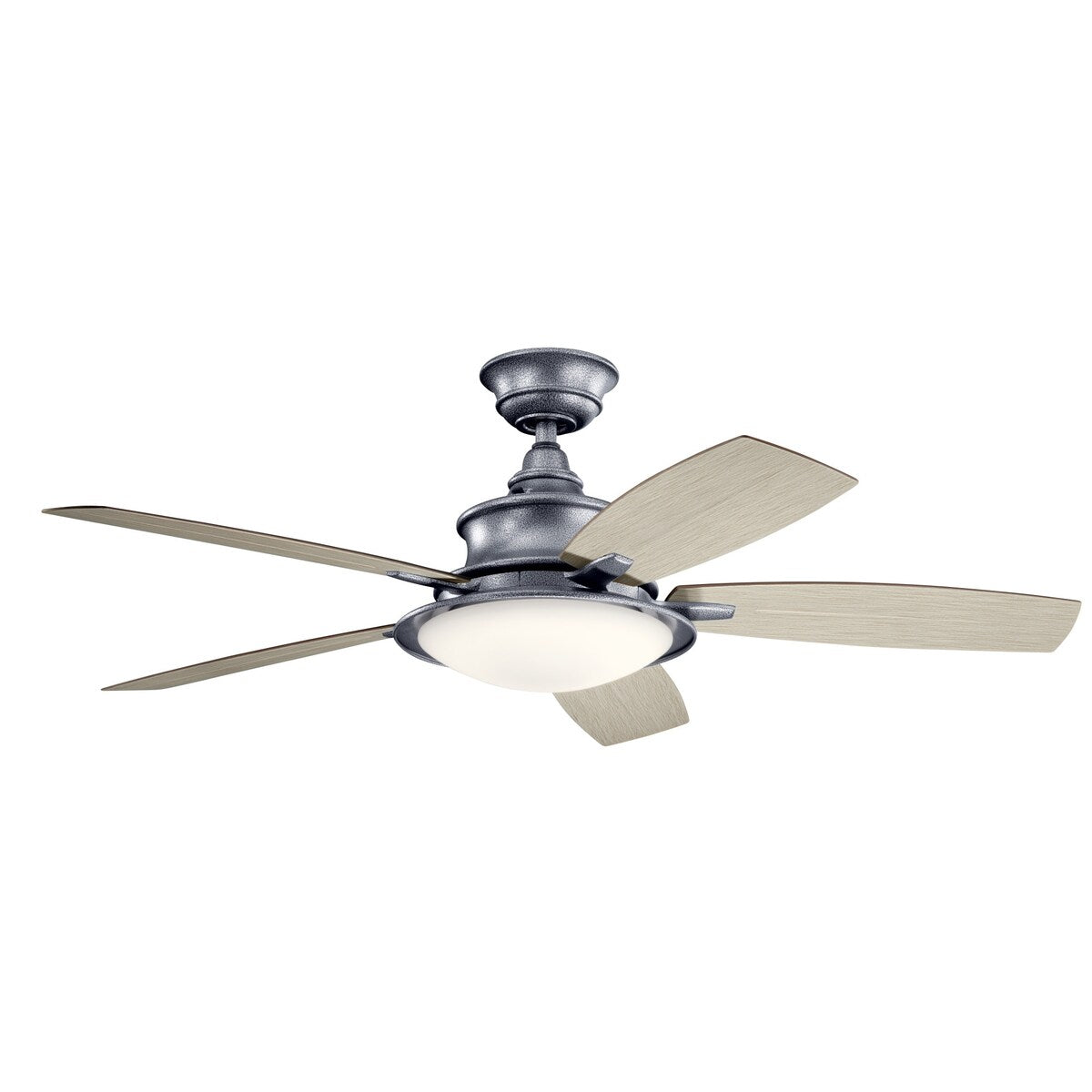 Ventilatore da soffitto a LED a 5 pale Kichler Cameron 52 con telecomando