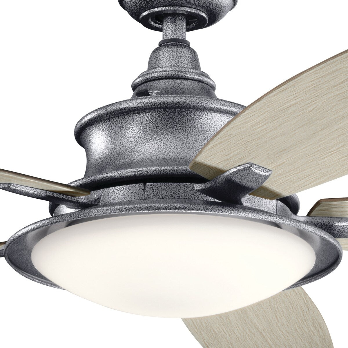 Ventilatore da soffitto a LED a 5 pale Kichler Cameron 52 con telecomando