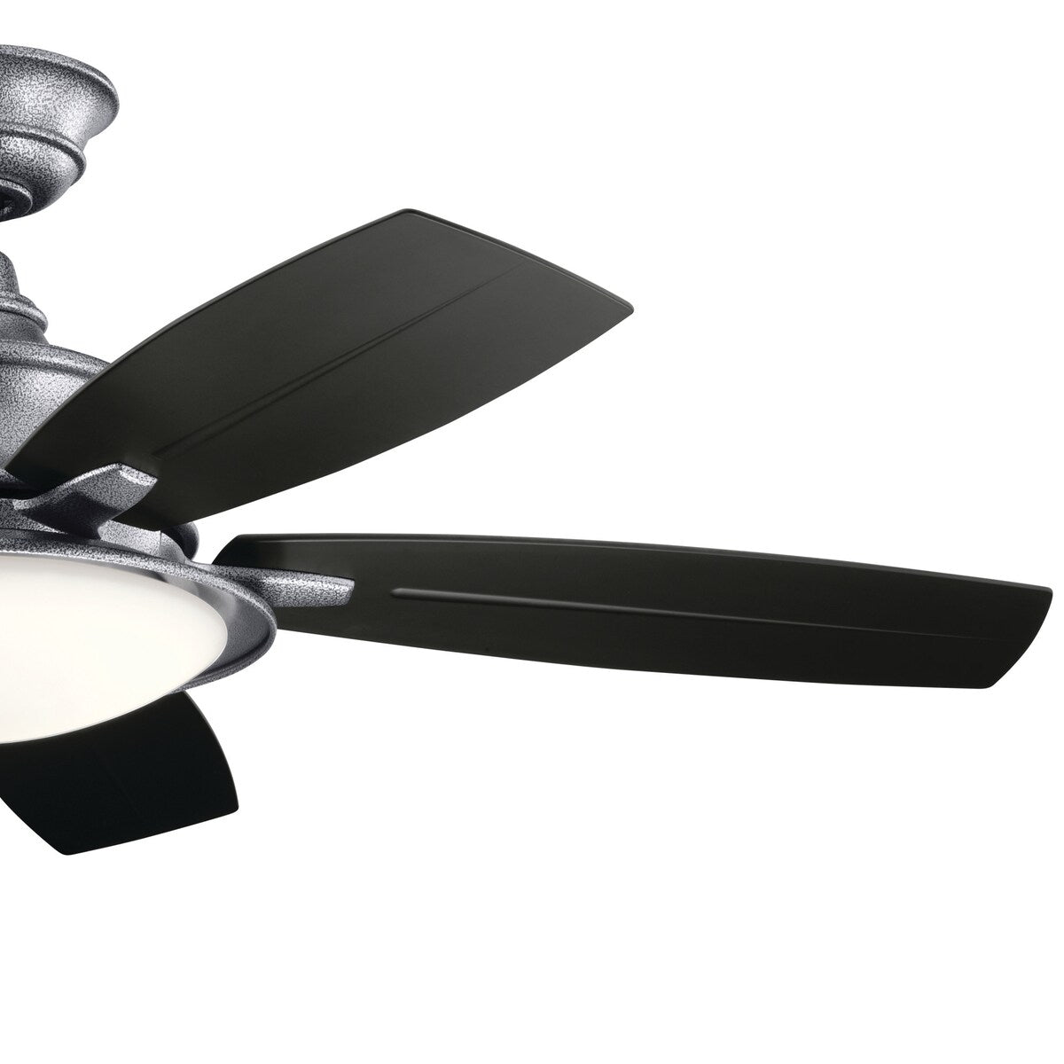 Ventilatore da soffitto a LED a 5 pale Kichler Cameron 52 con telecomando