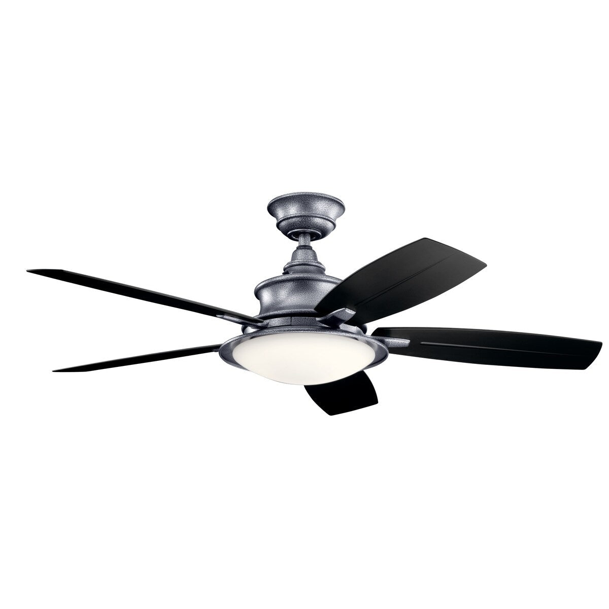 Ventilatore da soffitto a LED a 5 pale Kichler Cameron 52 con telecomando