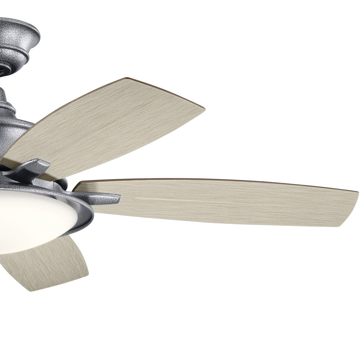 Ventilatore da soffitto a LED a 5 pale Kichler Cameron 52 con telecomando