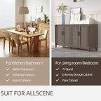 Credenza da cucina, mobile bar, mobiletto portaoggetti decorativo