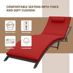 Set chaise lounge da esterno Kullavik in 3 pezzi